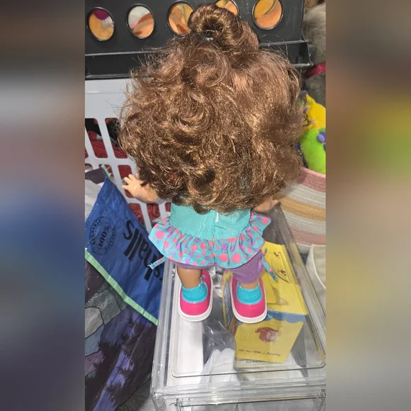 HASBRO Baby Alive Brown Wanna Walk Interactive Talking Walking Doll CUTE & RARE - Picture 4 of 7